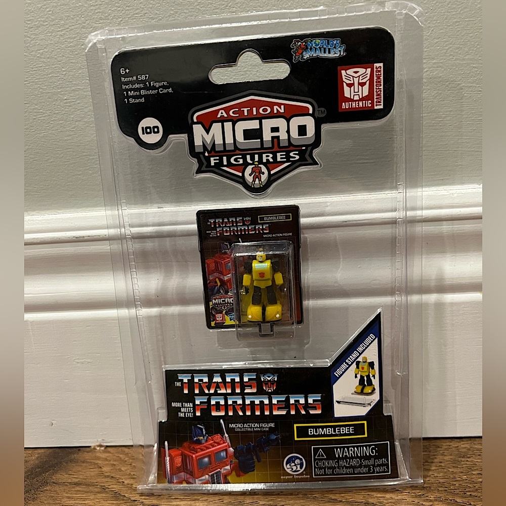 Transformers Bumblebee worlds smallest micro figures